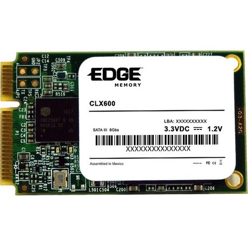 EDGE CLX600 250 GB Solid State Drive - mSATA (MO-300) Internal - SATA (SATA-600) - TAA Compliant