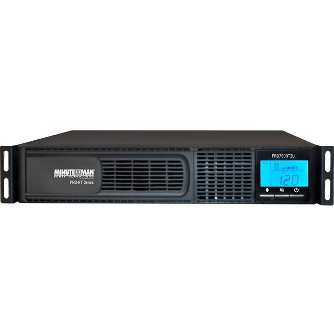 Minuteman PRO-RT PRO750RT2U 750VA Tower-Rack-Wall Mountable UPS - American Tech Depot