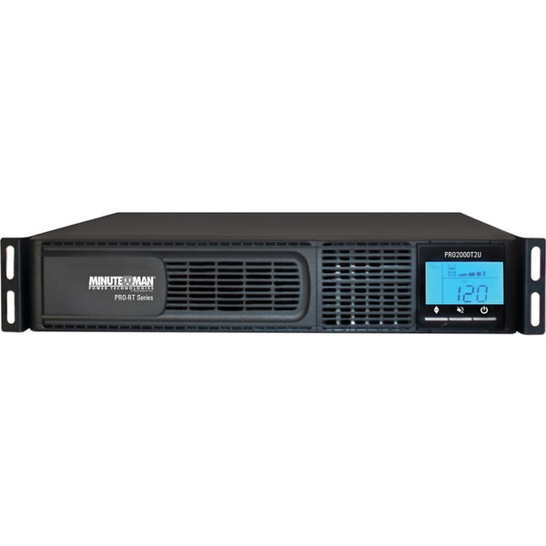 Minuteman PRO-RT PRO2000RT2U 2000VA Tower-Rack-Wall Mountable UPS