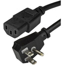 StarTech.com 10 ft Power Cord - Flat NEMA 5-15P to C13 - Computer Power Cord - C13 Power Cord - Power Supply Cord - AC Power Cord - American Tech Depot