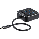 StarTech.com 4 Port USB C Hub - USB-C to 4xUSB-A - 10Gbps USB 3.2-3.1 Gen 2 Type-C Hub - USB Bus Powered - Portable-Laptop USB Adapter Hub - American Tech Depot