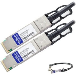 AddOn Cisco QSFP-100G-CU2M Compatible TAA Compliant 100GBase-CU QSFP28 to QSFP28 Direct Attach Cable (Passive Twinax, 2m) - American Tech Depot