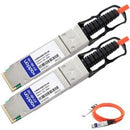 AddOn Finisar FCBN410QB1C20 Compatible TAA Compliant 40GBase-AOC QSFP+ to QSFP+ Direct Attach Cable (850nm, MMF, 20m) - American Tech Depot