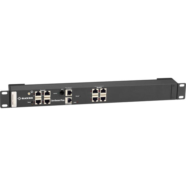 Black Box AlertWerks ServSensor Plus Hub - Rackmount, 8-Port
