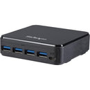 StarTech.com 4X4 USB 3.0 Peripheral Sharing Switch - USB Switch for Mac - Windows - Linux - 4 Port USB 3.0 Switch - USB A-B Switch - American Tech Depot