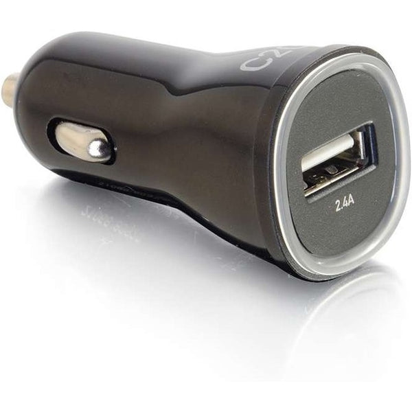 C2G 1-Port USB Car Charger, 2.4A Output - American Tech Depot