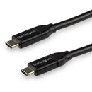 StarTech.com 3m 10 ft USB C to USB C Cable w- 5A PD - M-M - USB 2.0 - USB-IF Certified - USB Type C Cable - USB C Charging Cable - USB C PD Cable - American Tech Depot