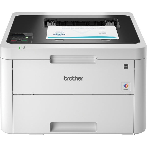 Brother HL-L3230CDW Compact Digital Color Printer Providing Laser Quality Results with Wireless and Duplex Printing