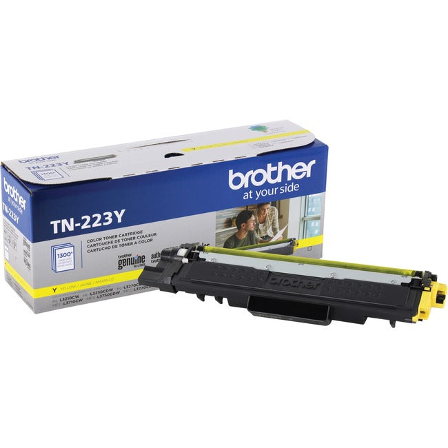 Brother Genuine TN-223Y Standard Yield Yellow Toner Cartridge - American Tech Depot