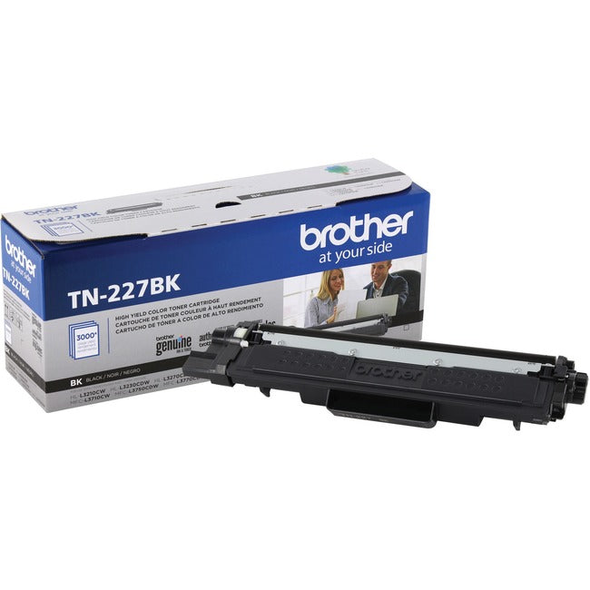 Brother Genuine TN-227BK High Yield Black Toner Cartridge - American Tech Depot