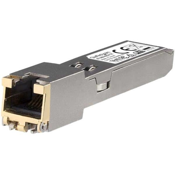 StarTech.com HPE 813874-B21 Compatible SFP+ Module - 10GBASE-T - 10GE Gigabit Ethernet SFP+ to RJ45 Cat6-Cat5e - 30m