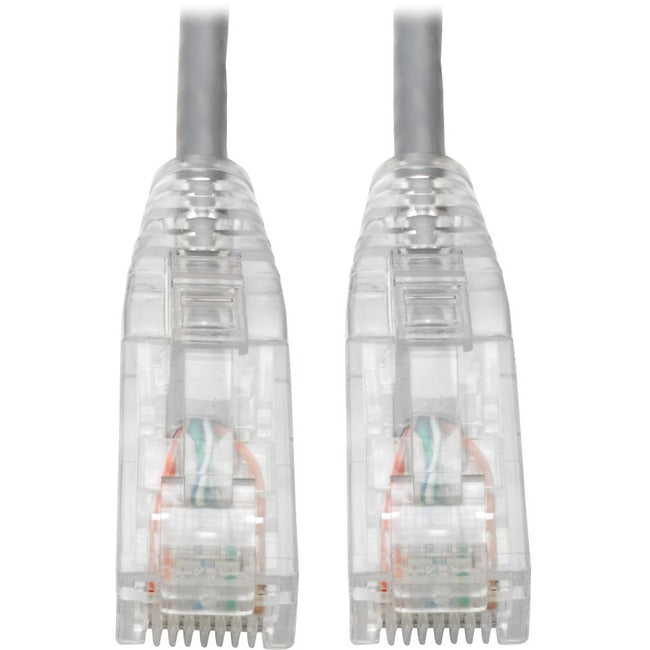 Tripp Lite Cat6 UTP Patch Cable (RJ45) - M-M, Gigabit, Snagless, Molded, Slim, Gray, 1 ft. - American Tech Depot