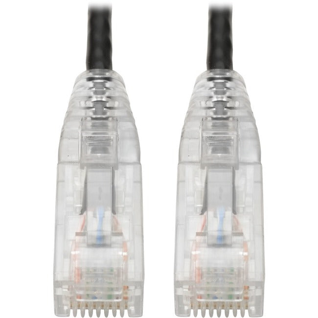 Tripp Lite Cat6 UTP Patch Cable (RJ45) - M-M, Gigabit, Snagless, Molded, Slim, Black, 6 ft. - American Tech Depot