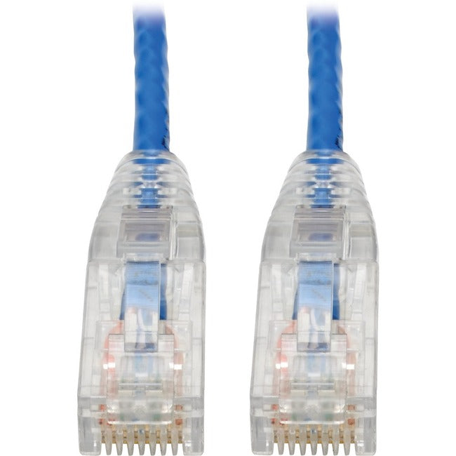 Tripp Lite Cat6 UTP Patch Cable (RJ45) - M-M, Gigabit, Snagless, Molded, Slim, Blue, 7 ft. - American Tech Depot