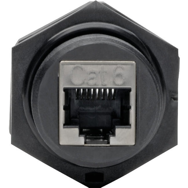 Tripp Lite RJ45 Bulkhead Coupler Cat5-Cat6 F-F Shielded Industrial Dust Cap - American Tech Depot