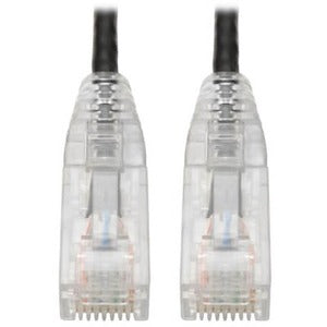 Tripp Lite Cat6 UTP Patch Cable (RJ45) - M-M, Gigabit, Snagless, Molded, Slim, Black, 6 in. - American Tech Depot