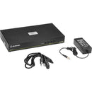 Black Box NIAP 3.0 Secure 4-Port Single-Head DisplayPort KVM Switch