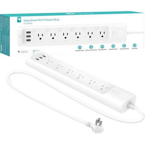 TP-Link Kasa Smart Wi-Fi Power Strip - American Tech Depot