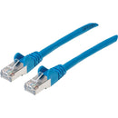 Intellinet Cat6a S/FTP Patch Cable, 10 ft., Blue
