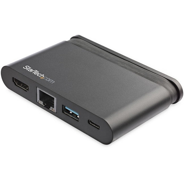 StarTech.com USB C Multiport Adapter - USB-C Travel Dock to 4K HDMI, 100W PD 3.0 Pass-Through, USB-A USB-C, GbE - Portable USB Type-C Dock - American Tech Depot