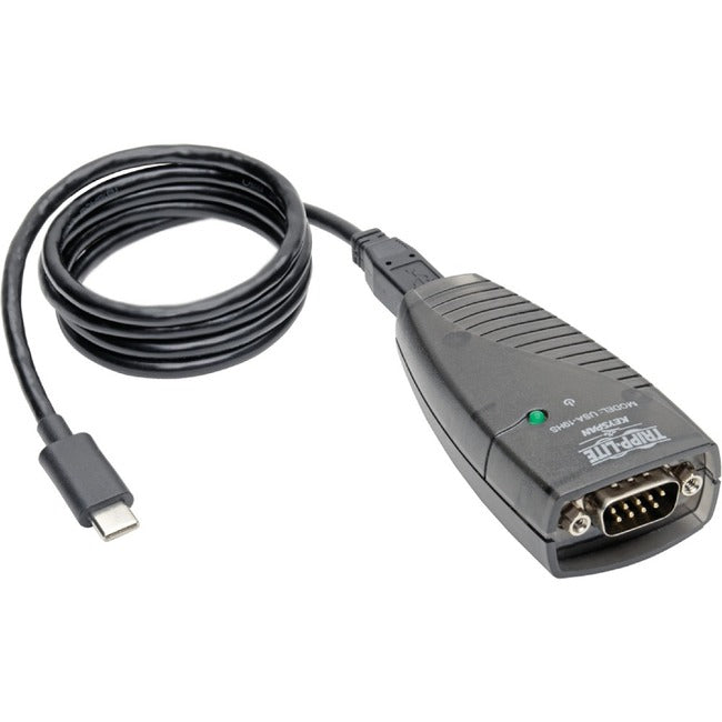Tripp Lite Keyspan High Speed USB C to Serial Adapter DB9 3ft USB Cable TAA - American Tech Depot