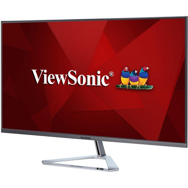 Viewsonic Ultra Slim VX3276-2K-MHD 32" WQHD LED LCD Monitor - 16:9 - Silver - American Tech Depot