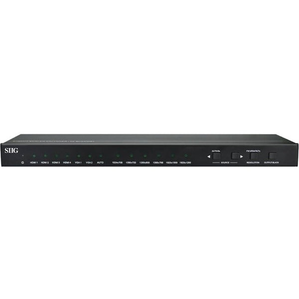 SIIG HDMI-VGA 6x1 Scaler Switcher
