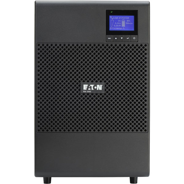 Eaton 9SX 3000VA 2700W 120V Online Double-Conversion UPS - Hardwired In/Out, Cybersecure Network Card Option, Extended Run, Tower