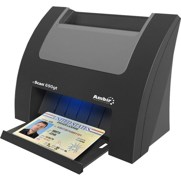 Ambir nScan 690gt Duplex ID Card Scanner w-AmbirScan for athenahealth