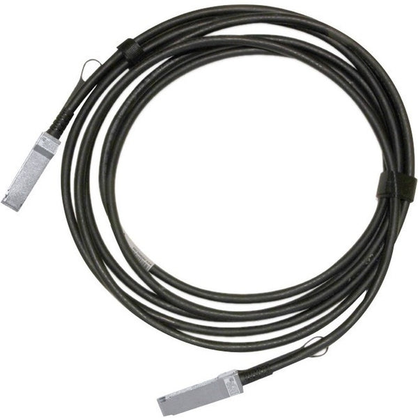 Mellanox Passive Copper Cable, IB EDR, up to 100Gb-s, QSFP28, 5m, Black, 26AWG - American Tech Depot