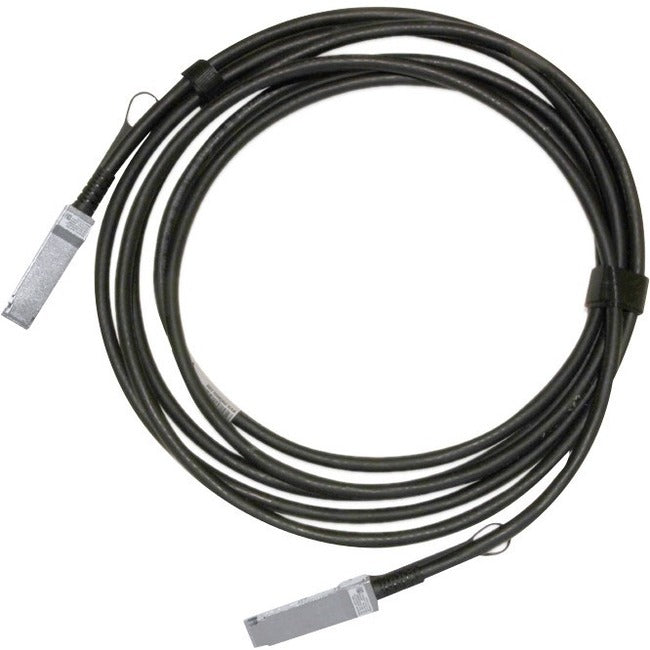 Mellanox Passive Copper Cable, IB EDR, up to 100Gb-s, QSFP28, 5m, Black, 26AWG - American Tech Depot