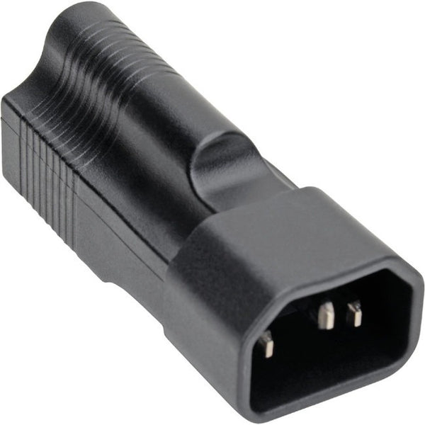 Tripp Lite NEMA 5-15R to C14 Power Cord Adapter Converter 10A 125V Black - American Tech Depot