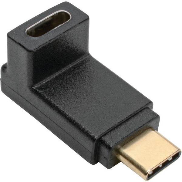 Tripp Lite USB C to USB Type C Adapter Converter Right Angle M-F 10Gbps 3A - American Tech Depot