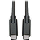 Tripp Lite USB C to USB Type C Cable 3.1 Gen 1, 5 Gbps 3A Rating M-M 10ft - American Tech Depot