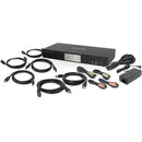 IOGEAR 2-Port 4K Dual View DisplayPort KVMP with USB 3.0 Hub and Audio (TAA)