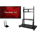 Viewsonic IFP7550-E2 - 75" ViewBoard 4K Ultra HD Interactive Flat Panel Bundle