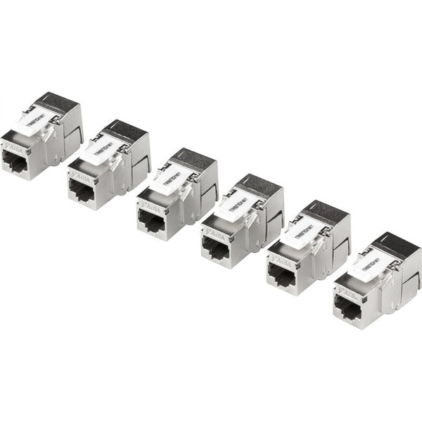 Trendnet Inc Shielded Cat6a Keystone Jack - 6- Pack
