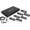 IOGEAR 8-Port USB HDMI KVMP Switch with USB Cable Sets (TAA Compliant)