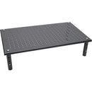 Tripp Lite Monitor Riser Stand Desktop Metal Height Adjustable Black 18x11in - American Tech Depot