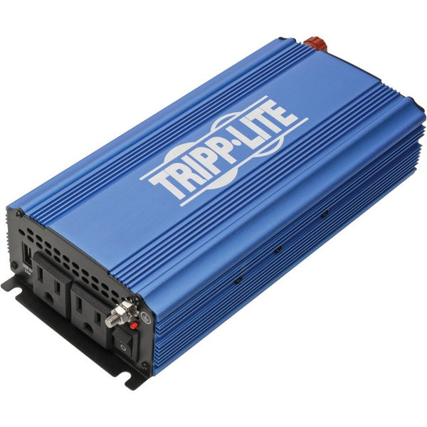 Tripp Lite 750W Compact Power Inverter Mobile Portable 2 Outlets 1 USB Port - American Tech Depot