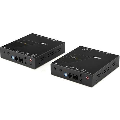 StarTech.com HDMI over IP Extender Kit with Video Wall Support - 1080p - HDMI over Cat5 - Cat6 Transmitter and Receiver Kit (ST12MHDLAN2K) - American Tech Depot