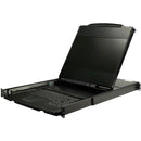 StarTech.com Dual Rail Rackmount KVM Console HD 1080p - DVI-VGA KVM w-17" LCD Monitor - 1U LCD KVM Server Rack Drawer w-Cables USB Support - American Tech Depot