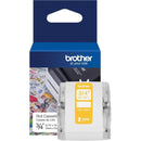 Brother Genuine CZ-1003 continuous length �" (0.75") 19 mm wide x 16.4 ft. (5 m) long label roll featuring Zero Ink technology - American Tech Depot