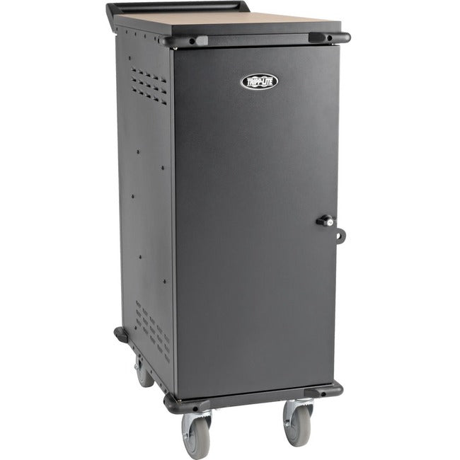 Tripp Lite AC Charging Cart Storage Station 21Port Chromebook Laptop Tablet - American Tech Depot