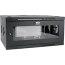 Tripp Lite 6U Wallmount Rack Enclosure Wide Cable Management Acrylic Window - American Tech Depot