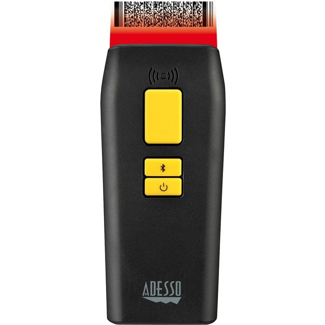 Adesso NuScan 3500TB Bluetooth Mobile Waterproof Antimicrobial 2D Barcode Scanner