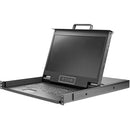 StarTech.com Rackmount KVM Console HD 1080p - Single Port VGA KVM w-17" LCD Monitor - 1U LCD KVM Server Rack Drawer w-Cables - USB Support