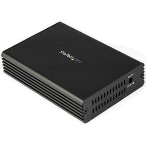 StarTech.com 10GbE Fiber Ethernet Media Converter NBASE-T- SFP to RJ45 Single Mode-Multimode Fiber to Copper Bridge 1-2.5-5-10Gbps Network
