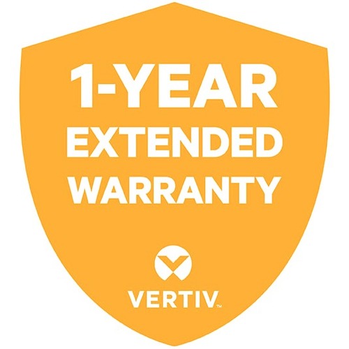 Vertiv 1 Year Extended Warranty for Vertiv Liebert 2U MicroPOD Includes Parts and Labor