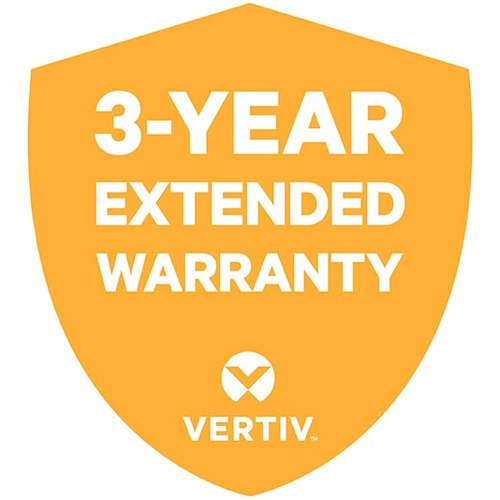 Vertiv 3 Year Extended Warranty for Vertiv Liebert GXT4 144V External Battery Cabinet Includes Parts and Labor
